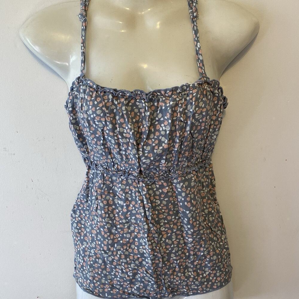 URBAN Romantics Camisole Coquette TankTop Women S/M Ruffle Summer Beachy Sexy